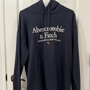 Abercrombie Dark Blue Hoodie